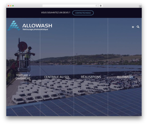 WordPress theme Hook - allowash.com