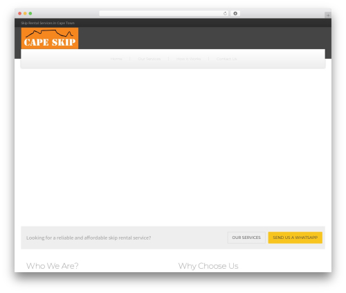 WordPress website theme BuildPress WP Theme - capeskip.co.za