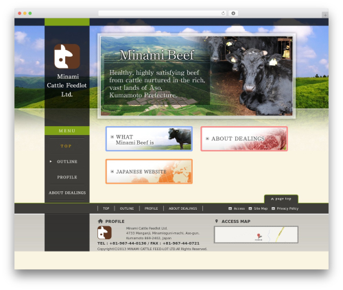オリジナルテーマ WordPress theme - en.aso-minami.com