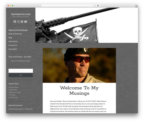 Author pro WordPress plugin - davidaxon.com
