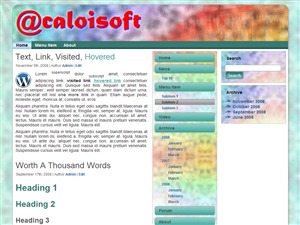 caloisoft WordPress theme caloisoft WordPress theme