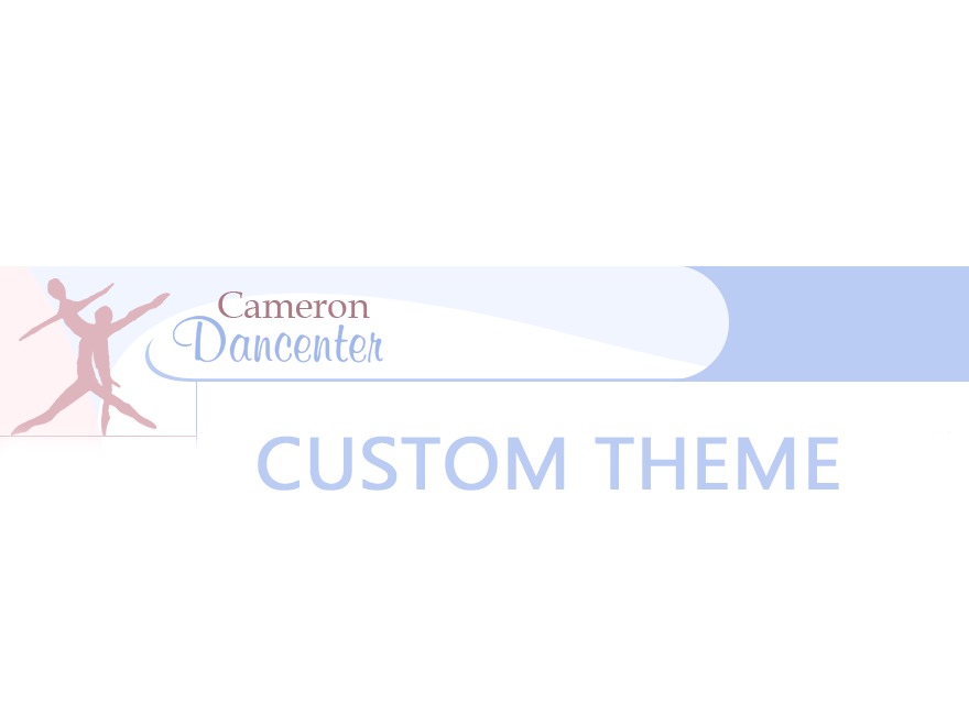 Cameron Dancenter Custom Theme theme WordPress