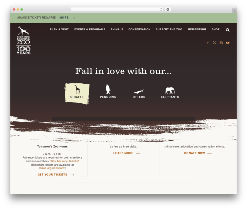 CMZoo WordPress theme - cmzoo.org