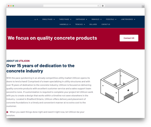 Context theme WordPress - utilicon.ca