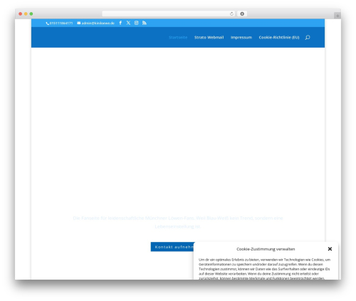 Divi WordPress theme - kiniloewe.de