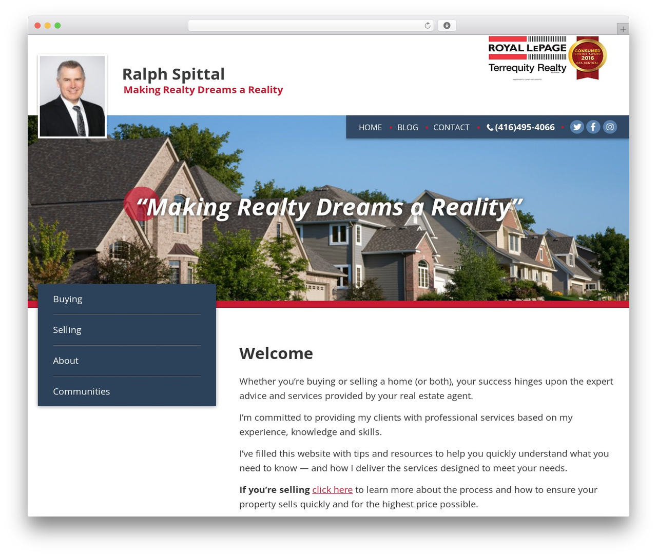 IXACT Framework WordPress website theme - ralphspittal.com