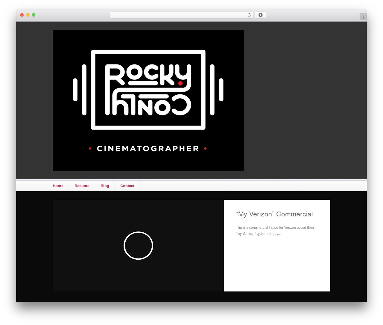 Motion Picture WordPress theme - cameradelightfilm.com Motion Picture WordPress theme - cameradelightfilm.com