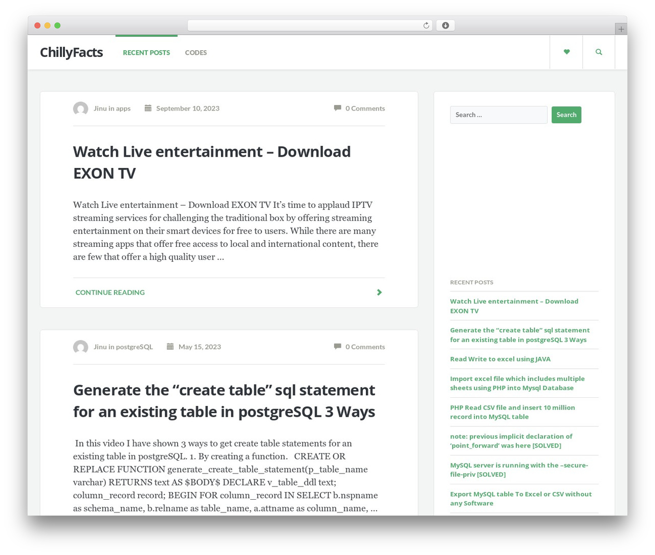 Theme WordPress Readable WP Theme - chillyfacts.com Theme WordPress Readable WP Theme - chillyfacts.com