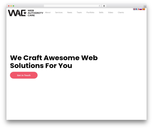 Theme WordPress Caliris WP - webauthoritycare.com