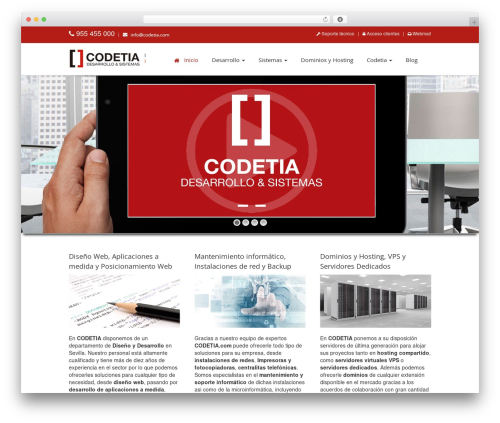 Theme WordPress Codetia - codetia.com