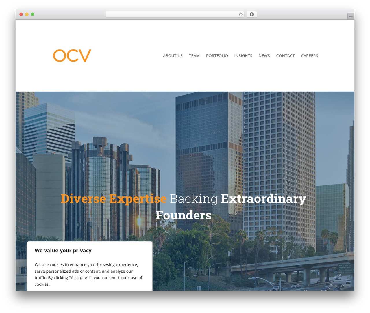 Theme WordPress Divi - ocvpartners.com