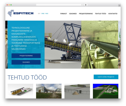 Theme WordPress Esfitech - esfitech.com