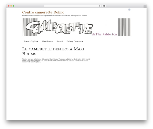 WordPress theme PressWork - camerettetrezzano.it