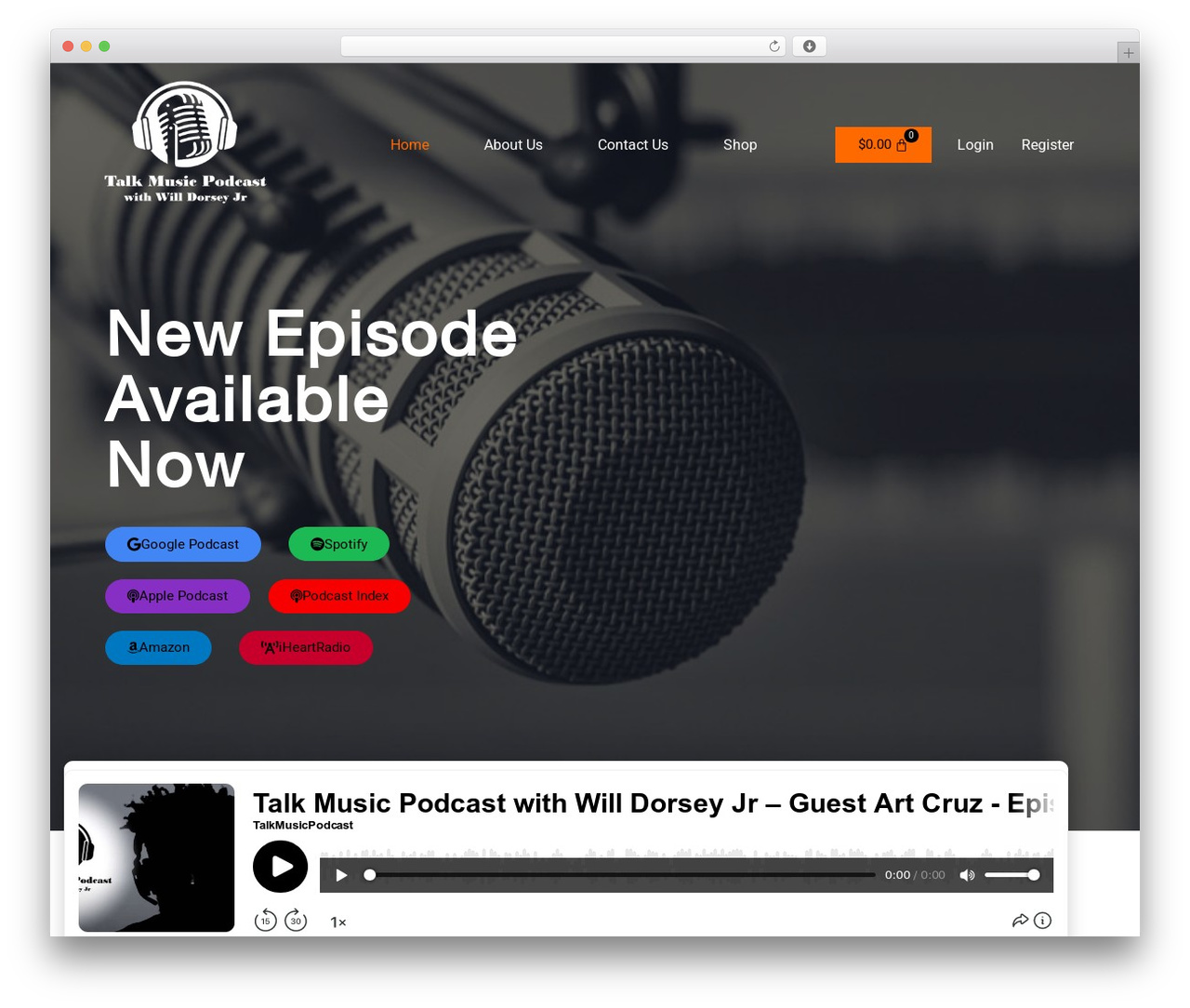 WordPress theme Castora - talkmusicpodcast.com WordPress theme Castora - talkmusicpodcast.com