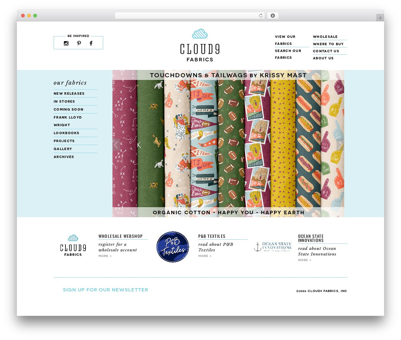 WordPress theme Cloud9 Theme - cloud9fabrics.com WordPress theme Cloud9 Theme - cloud9fabrics.com