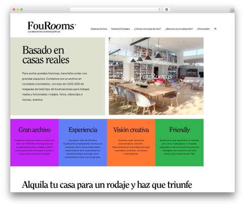 Fox framework WordPress plugin - fourooms.com