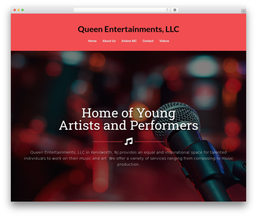 WordPress theme Pharmacy - queenentertainments.com
