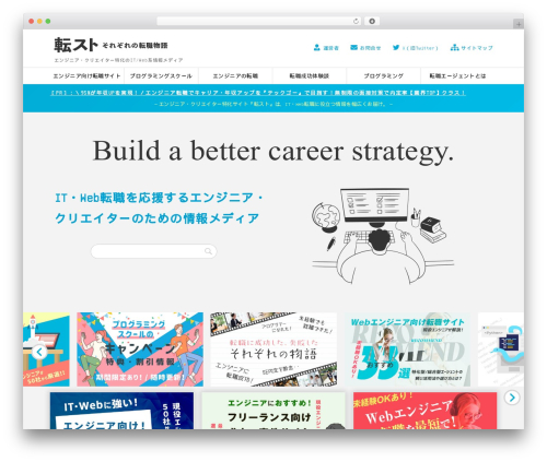WordPress theme STINGER8 - tenshoku-stories.com