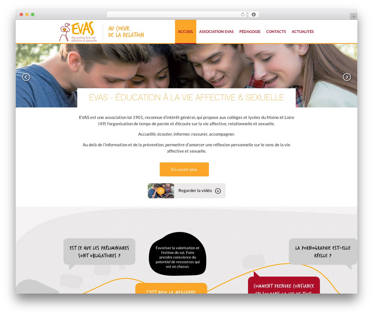 WordPress theme Theme Atmosphère - evas49.org