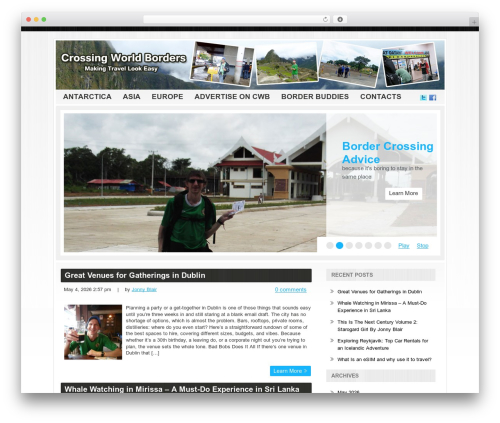 Related posts WordPress plugin - crossingworldborders.com