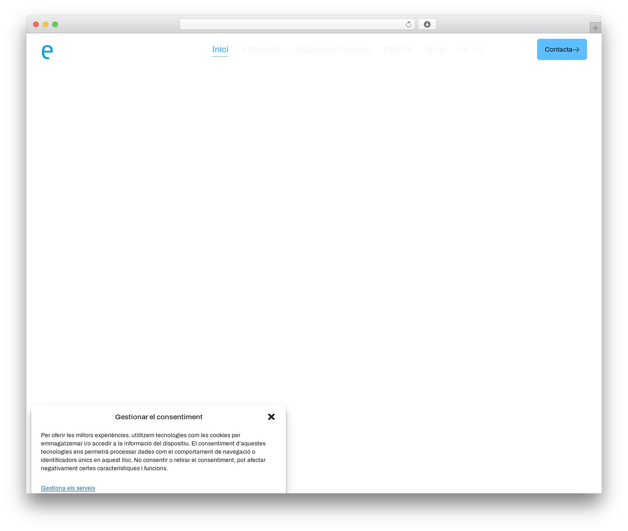 WordPress website theme Execor - eprojecta.cat WordPress website theme Execor - eprojecta.cat