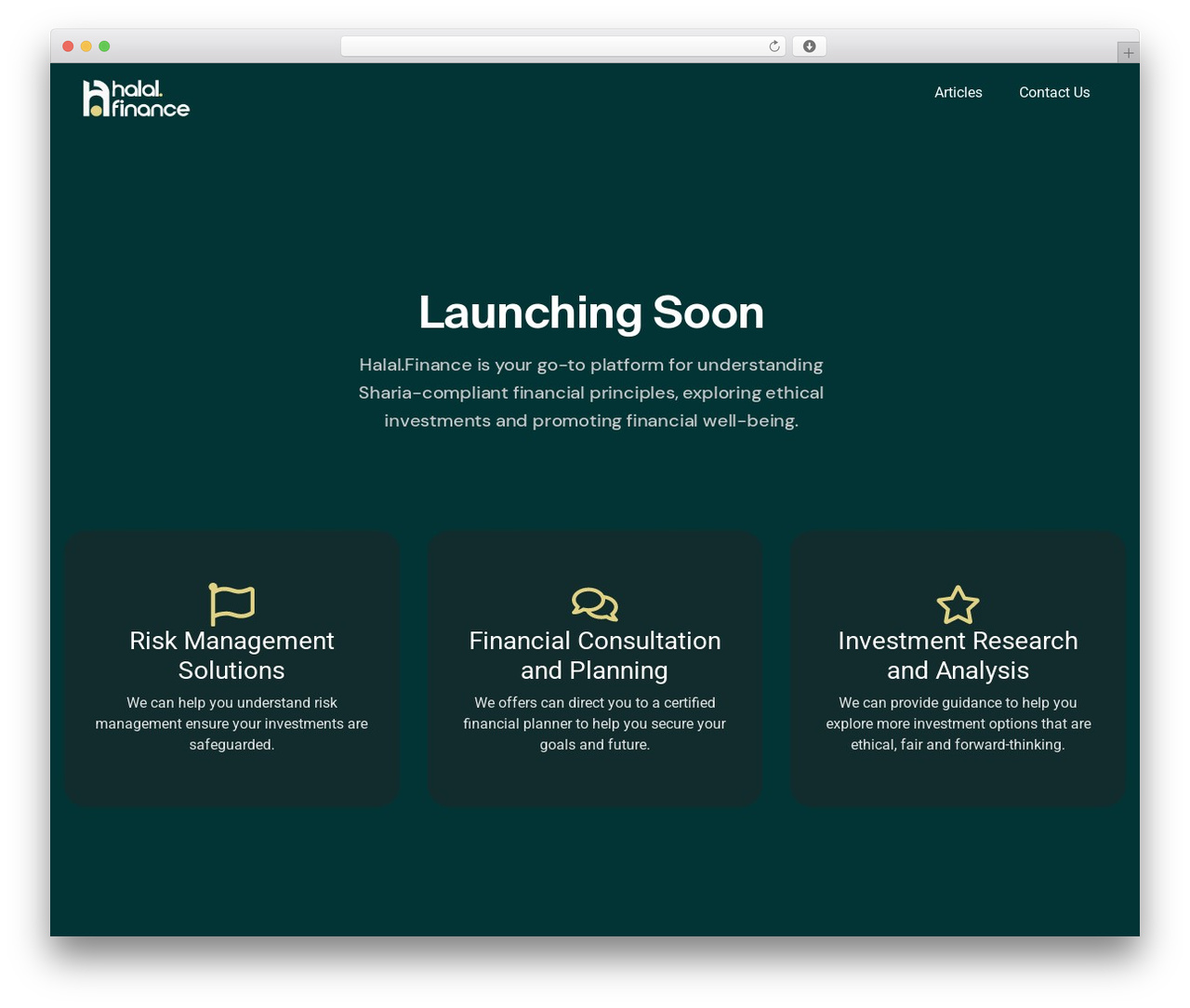 Best WordPress theme Synox - halal.finance