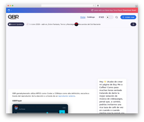 Blogsy WordPress theme - gamebytesradio.net Blogsy WordPress theme - gamebytesradio.net