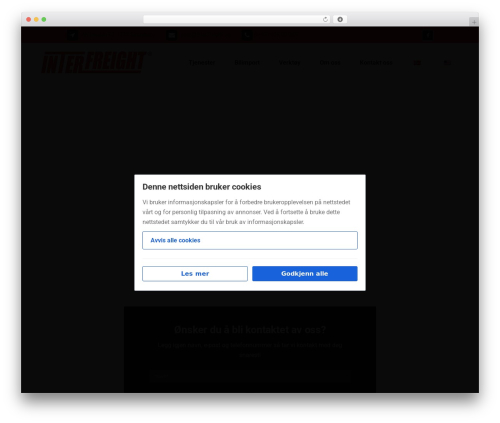 Verdimedia essentials WordPress plugin - interfreight.no
