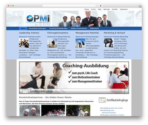 Catalyst WordPress theme - coaching-schulen.de