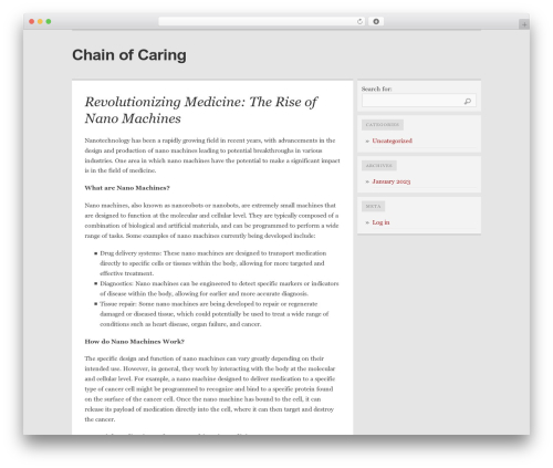 Comet top WordPress theme - chainofcaring.com Comet top WordPress theme - chainofcaring.com