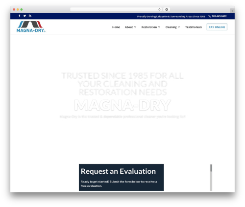 Imavex Development theme WordPress - magnadry.com