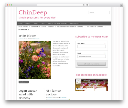 Magazine Premium WordPress news template - chindeep.com