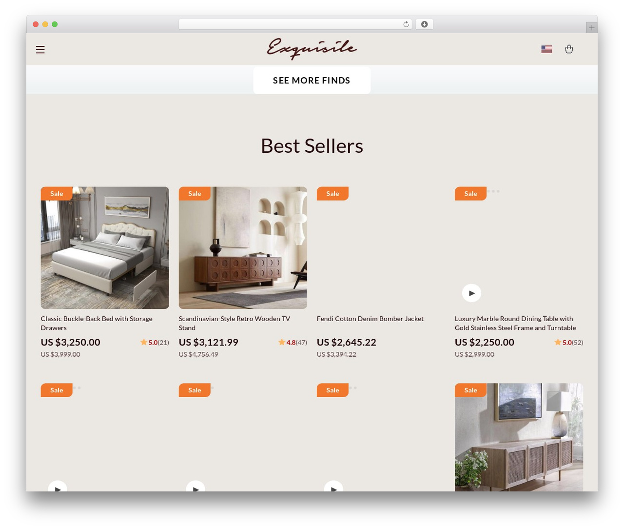 Miró WordPress theme - exquisile.com