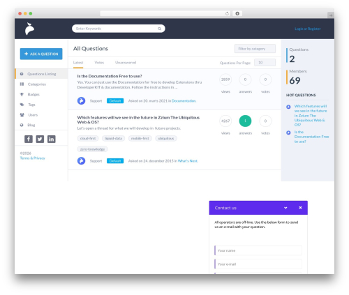 QAEngine theme WordPress - community.paneldrive.com