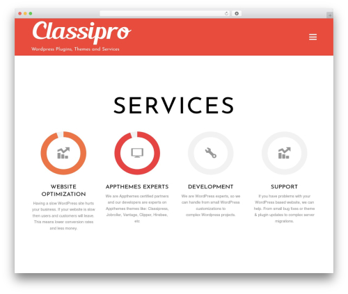 Builder pricing table WordPress plugin - classipro.com