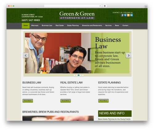 WordPress theme Skeleton - centralnyattorneys.com