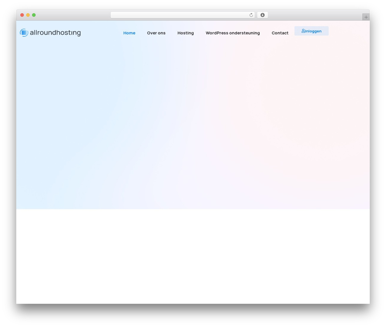 Allround Web Theme WordPress theme - allroundhosting.nl