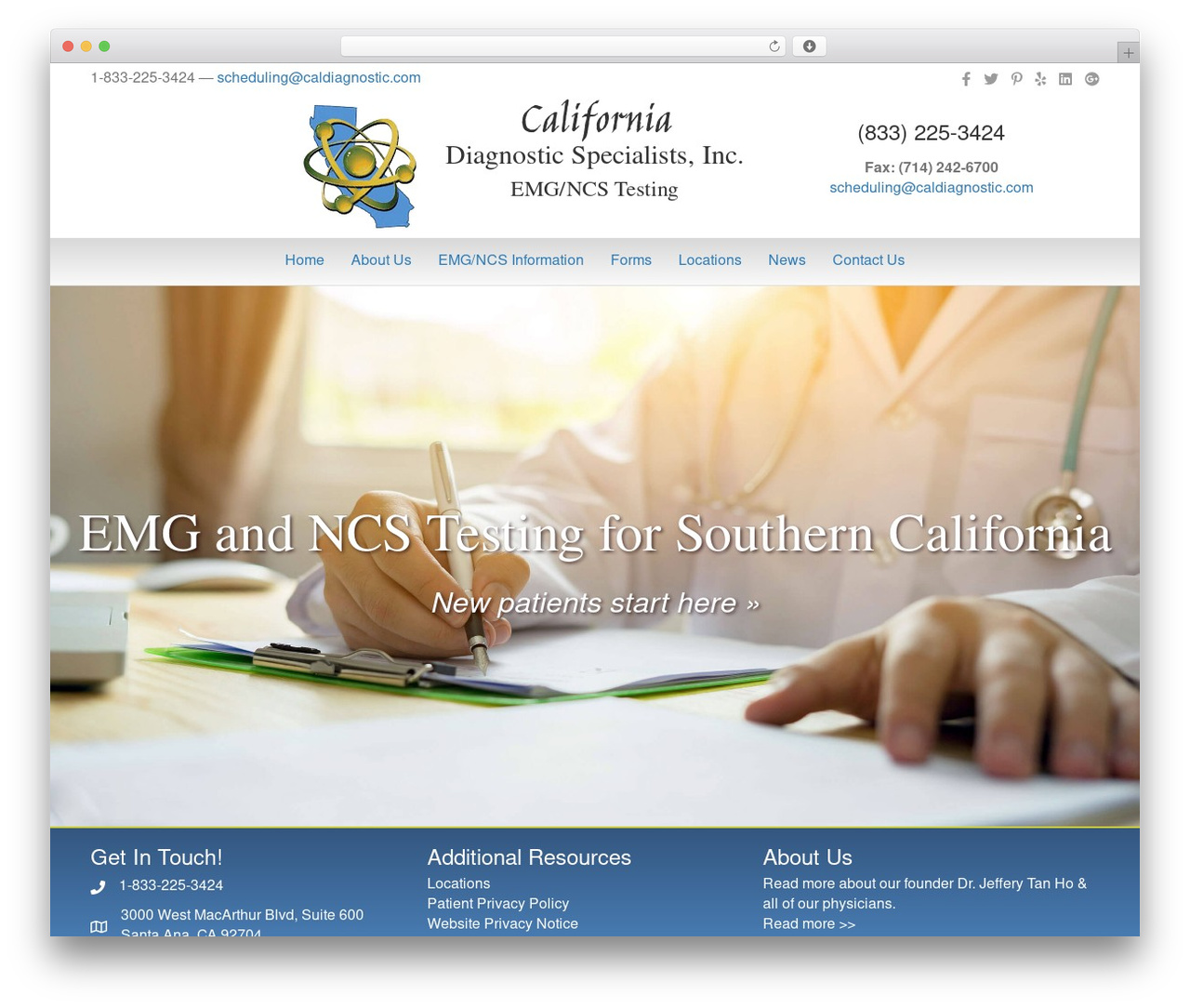 Beaver Builder Theme WordPress theme - caldiagnostic.com
