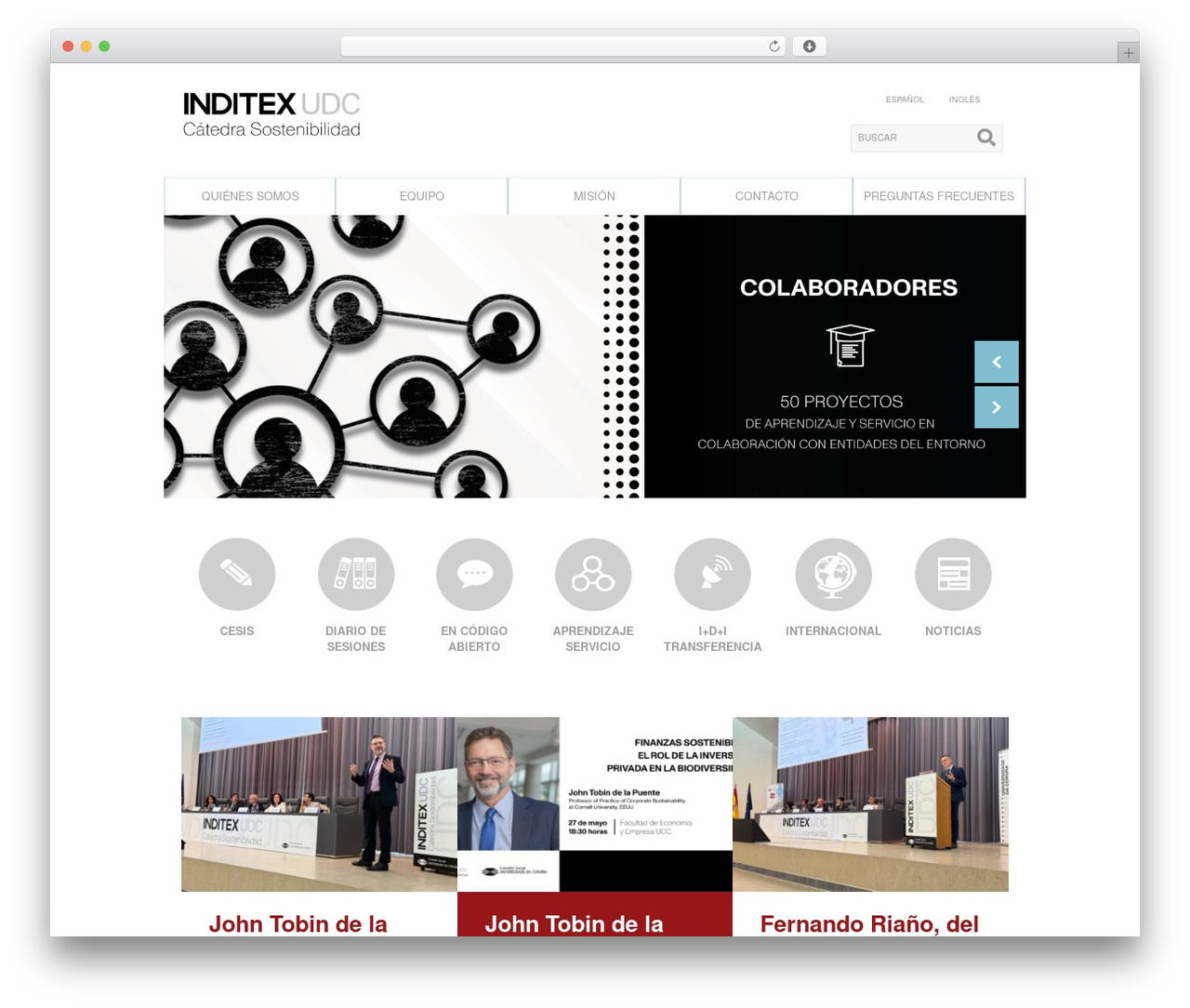 Catedra INDITEX WordPress theme - catedrainditex.com Catedra INDITEX WordPress theme - catedrainditex.com
