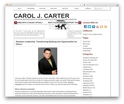 Podpress WordPress plugin - caroljcarter.com