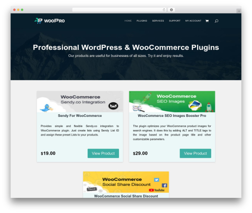 WooCommerce Blocks (woo-gutenberg-products-block) free WordPress plugin - woopro.com