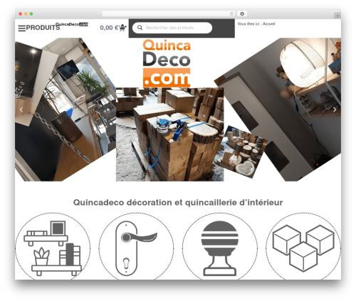 Hello Elementor WordPress website theme - quincadeco.com