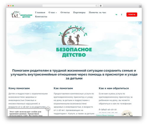 Kandinsky WordPress theme - bezopasnoedetstvo40.ru