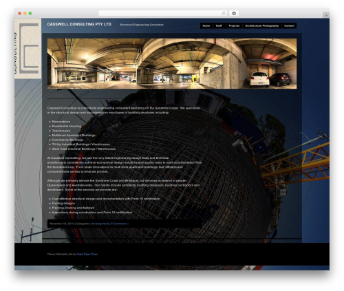 Modularity Lite WP theme - casswellconsulting.com