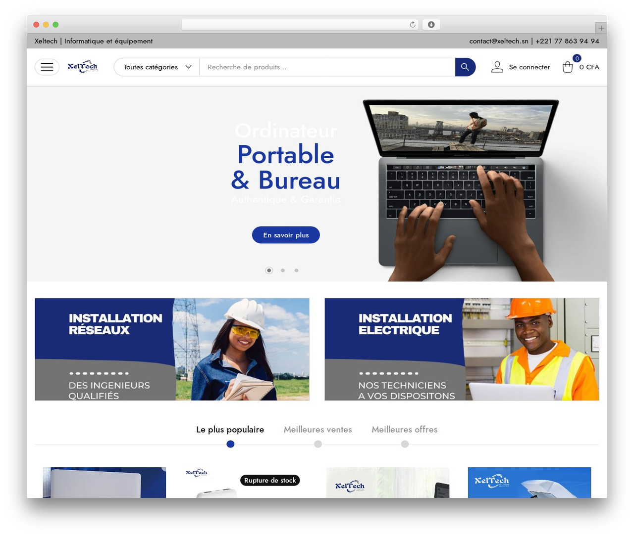 Theme WordPress Eletra - xeltech.sn Theme WordPress Eletra - xeltech.sn