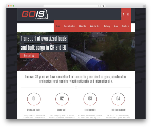 Theme WordPress Nine - en.gois.cz