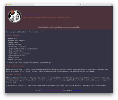 Theme WordPress Tove - wolfsheadcraftsman.com Theme WordPress Tove - wolfsheadcraftsman.com