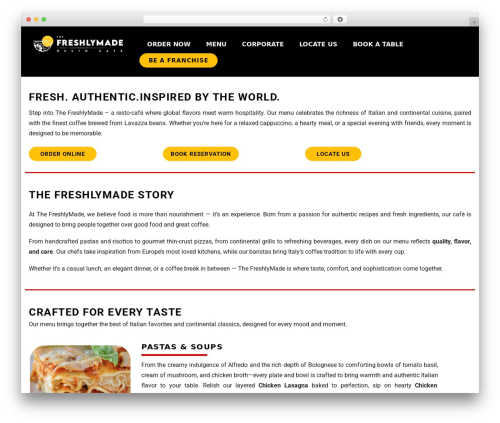 Webteck core WordPress plugin - thefreshlymade.com