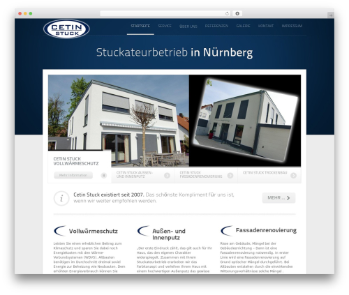 WordPress theme TouchSense - cetinstuck.de