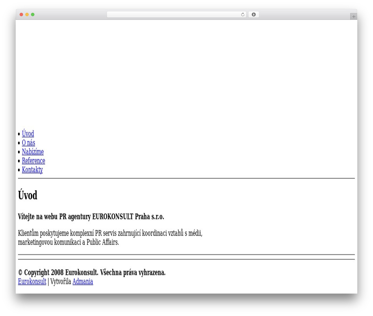 WordPress website theme Blixed - eurokonsult.cz